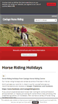Mobile Screenshot of horseridingholidaysgb.co.uk